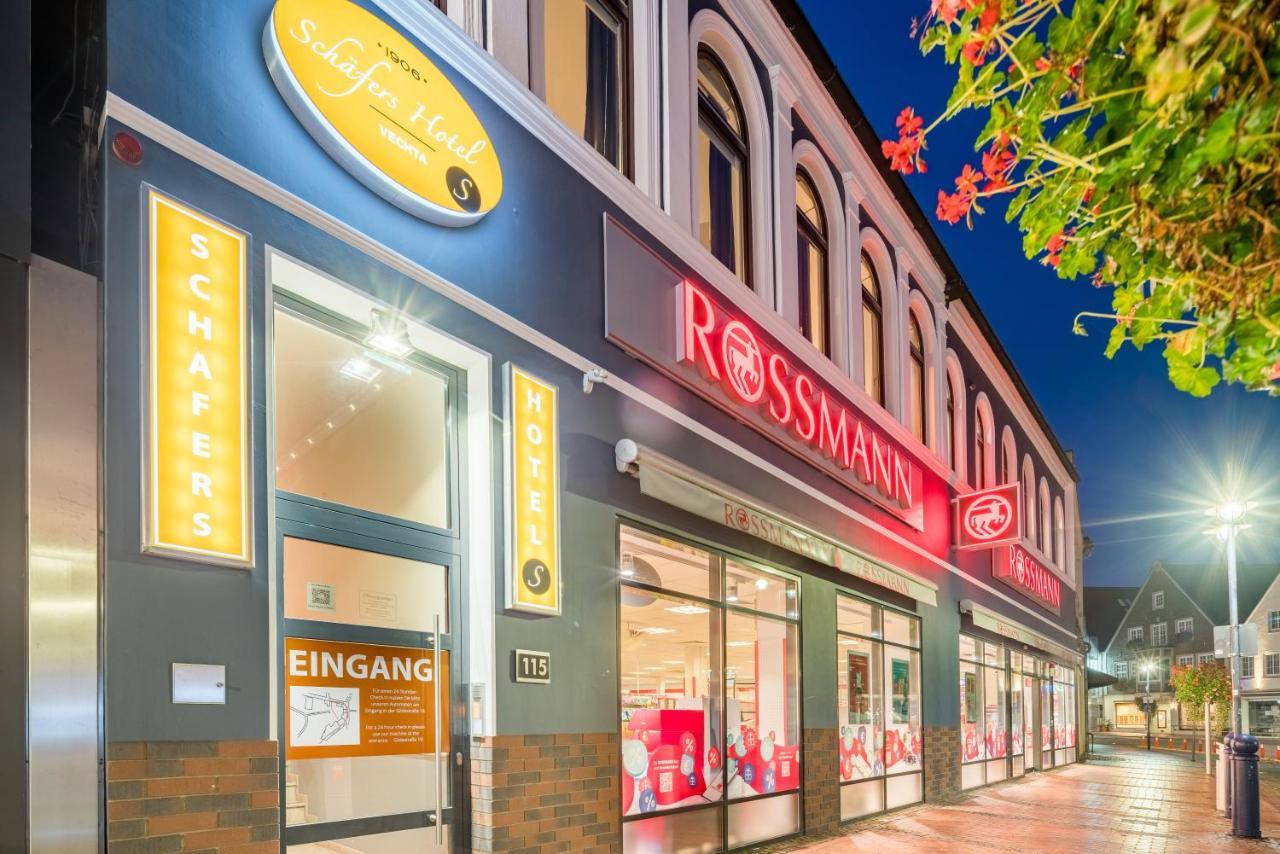 Schaefers Hotel, Self-Check-In, Cafe Und Baecker Am Hotel Vechta Eksteriør billede